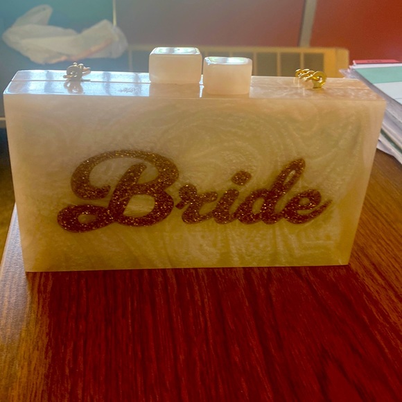Lulu acrylic crossbody with “bride” - Picture 1 of 3